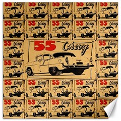 55 Chevy Canvas 16  X 16   by ArtworkByPatrick