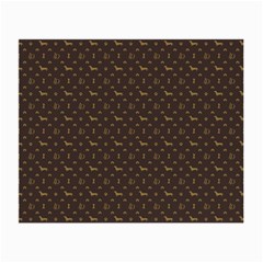 Louis Dachshund  Luxury Dog Attire Small Glasses Cloth (2-side)