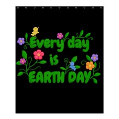 Earth Day Shower Curtain 60  X 72  (medium)  by Valentinaart