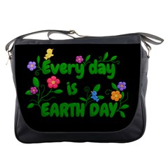 Earth Day Messenger Bags by Valentinaart