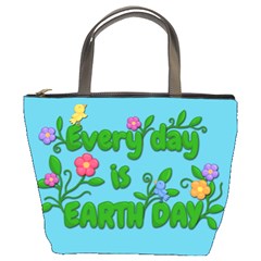 Earth Day Bucket Bags by Valentinaart