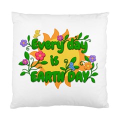 Earth Day Standard Cushion Case (one Side) by Valentinaart