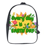 Earth Day School Bag (Large) Front