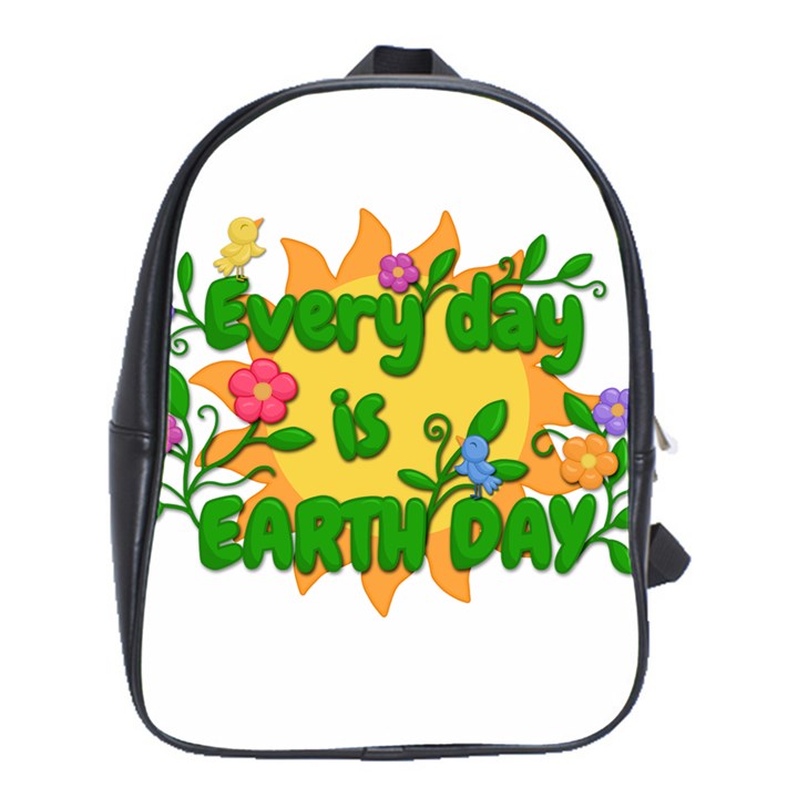 Earth Day School Bag (Large)