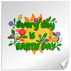 Earth Day Canvas 20  X 20   by Valentinaart