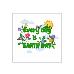 Earth Day Satin Bandana Scarf by Valentinaart