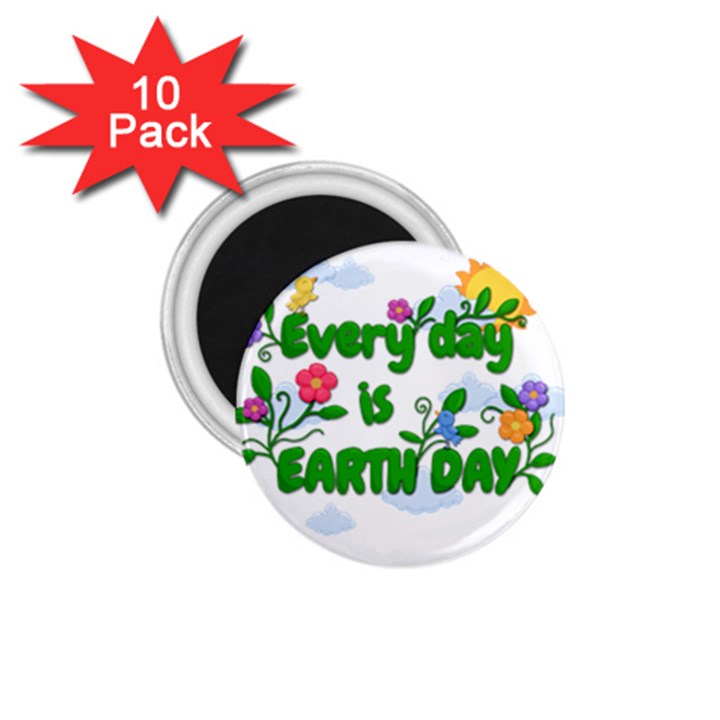 Earth Day 1.75  Magnets (10 pack) 