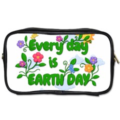 Earth Day Toiletries Bags by Valentinaart