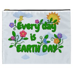 Earth Day Cosmetic Bag (xxxl) 