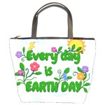 Earth day Bucket Bags Front