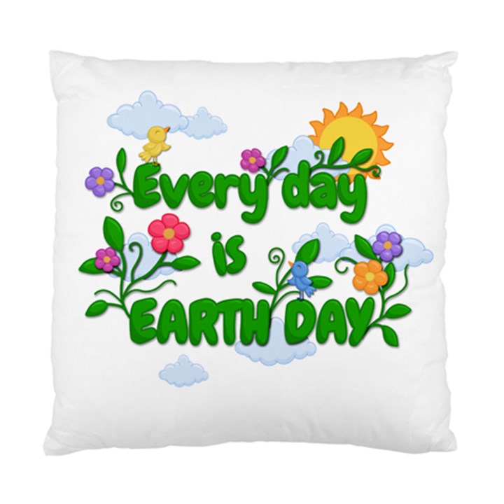 Earth day Standard Cushion Case (One Side)