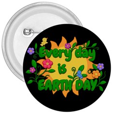 Earth Day 3  Buttons by Valentinaart