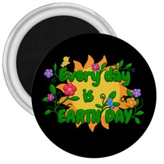 Earth Day 3  Magnets by Valentinaart