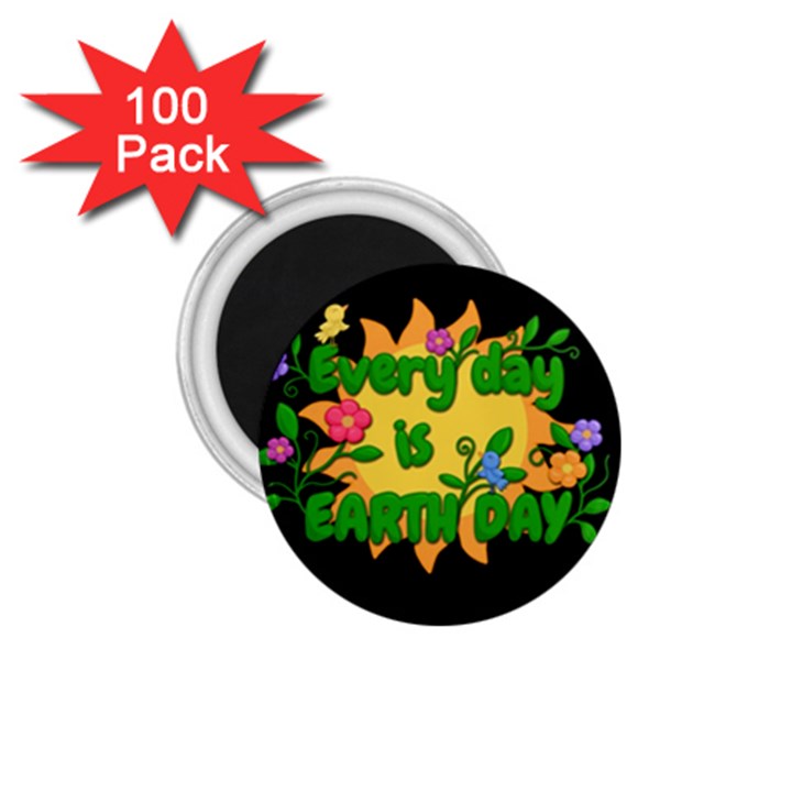 Earth day 1.75  Magnets (100 pack) 