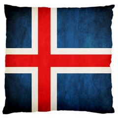 Iceland Flag Standard Flano Cushion Case (two Sides)