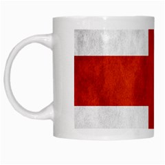 England Flag White Mugs by Valentinaart