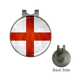 England Flag Hat Clips With Golf Markers by Valentinaart