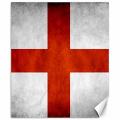 England Flag Canvas 20  X 24   by Valentinaart
