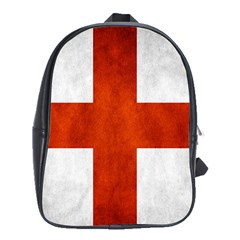 England Flag School Bag (xl) by Valentinaart
