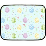 Easter Pattern Fleece Blanket (Mini) 35 x27  Blanket