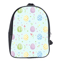 Easter Pattern School Bag (large) by Valentinaart