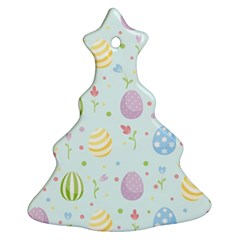 Easter Pattern Ornament (christmas Tree)  by Valentinaart