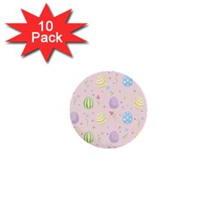 Easter Pattern 1  Mini Buttons (10 Pack)  by Valentinaart