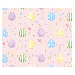 Easter Pattern Double Sided Flano Blanket (small)  by Valentinaart