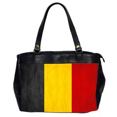 Belgium Flag Office Handbags (2 Sides)  by Valentinaart