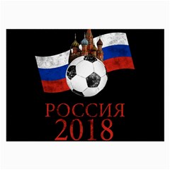 Russia Football World Cup Large Glasses Cloth (2-side) by Valentinaart