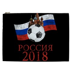 Russia Football World Cup Cosmetic Bag (xxl)  by Valentinaart