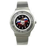 Russia Football World Cup Stainless Steel Watch Front