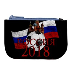 Russia Football World Cup Large Coin Purse by Valentinaart
