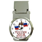 Russia Football World Cup Money Clip Watches Front