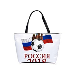 Russia Football World Cup Shoulder Handbags by Valentinaart