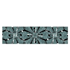 Modern Oriental Ornate Pattern Satin Scarf (oblong) by dflcprints