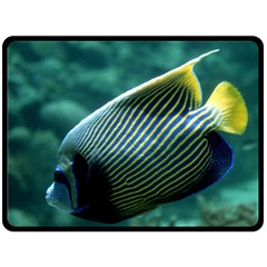 Angelfish 4 Double Sided Fleece Blanket (large)  by trendistuff