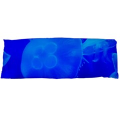 Blue Jellyfish 1 Body Pillow Case Dakimakura (two Sides) by trendistuff