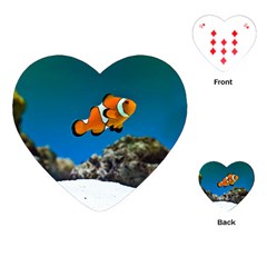 Clownfish 1 Playing Cards (heart)  by trendistuff