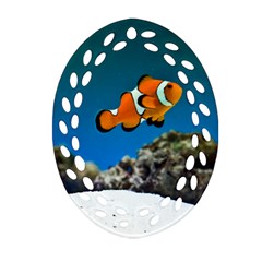 CLOWNFISH 1 Ornament (Oval Filigree)