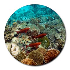 CORAL GARDEN 1 Round Mousepads