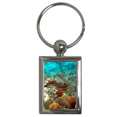 CORAL GARDEN 1 Key Chains (Rectangle) 