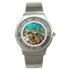 CORAL GARDEN 1 Stainless Steel Watch