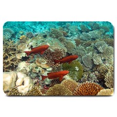 CORAL GARDEN 1 Large Doormat 