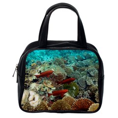 CORAL GARDEN 1 Classic Handbags (One Side)