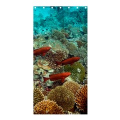 CORAL GARDEN 1 Shower Curtain 36  x 72  (Stall) 