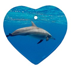 Dolphin 3 Ornament (heart) by trendistuff