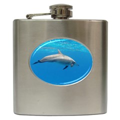 Dolphin 3 Hip Flask (6 Oz) by trendistuff