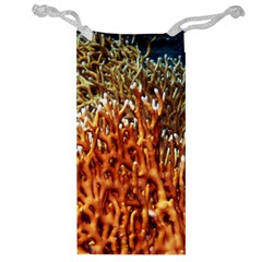 Fire Coral 1 Jewelry Bag by trendistuff