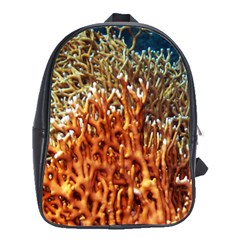 Fire Coral 1 School Bag (large)